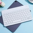 thumbnail image 4 of Clavier Bluetooth Sans Fil, Clavier Bluetooth pour Tablette, Claviers d'Ordinateur Portables Bluetooth Colorés, Mini Machine à Écrire Rétro Compacte Sans Fil au Design Flexible avec Profil Mince Compact, 4 of 4