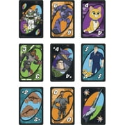 UNO Disney & Pixar Lightyear Card Game for Kids & Family, 2-10 Players, Ages 7 Years & Older