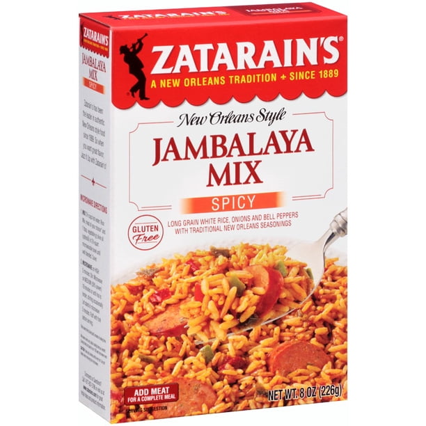Zatarain's Jambalaya Mix, Spicy, 8 Oz