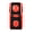 Red, Black, variant on ToppiJoy 15.7*11.8*27.5in Wall Mount Punching Bag, Boxing Training Wall Target, Boxing Training Equipment for Hooks, Uppercut Boxing Bag(White, Black）
