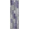 thumbnail image 2 of Addison Rugs Mayfield Washable Transitional Modern Purple Runner Rug, 2'3" x 7'6", 2 of 5
