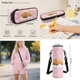 thumbnail image 7 of Pzuqiu Sleeping Capybara School Backpack for Girls 4 pcs Backpacks for Teens Bookbags with Lunch Bag Pencil Case Water Bottle Holder 17 Inch Backpack with Adjustable Strap, 7 of 7