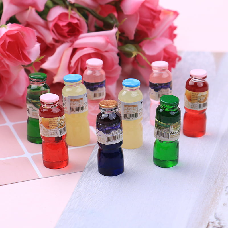 2Pcs dollhouse miniature drink props korean drinks miniature ornaments ZP 