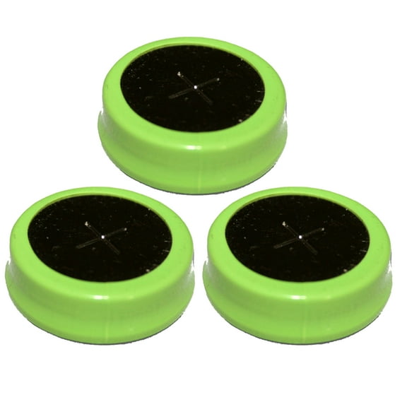 3pcs 1.2V Assembly Cell Flat Top Rechargeable Battery 80mAh NiMH