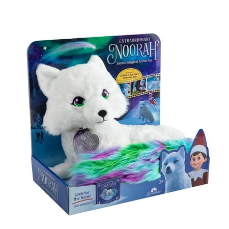 Extraordinary Noorah Plush - 9-Inch Deluxe Animal Plush with Northern Lights-Inspired Tail - As Seen In Elf Pets: A Fox Cub s Christmas Tale