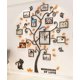 thumbnail image 1 of 3D Tree Wall Stickers - Family Tree Wall Decor Black Trunk Family Tree Picture Frame DIY Photo Frame Wall Decals Family Tree (Orange, Medium), 1 of 4