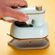 thumbnail image 2 of White)Mini Foldable Iron, Travel Iron with Spray, Portable Fast Heating Ironing Machine, 50ML Water Tank, 90 and 180 Swivel, Wet and Dry for Home, 2 of 5