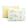 thumbnail image 6 of Lush Decor Magical Narwhal Reversible Oversized Quilt White/Multi 2Pc Set Twin, 6 of 6