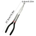 thumbnail image 2 of 11-Inch Automotive Electrical Disconnect Pliers - 6mm Small O-Type Mouth, Fuel Line Hose Clip Removal Tool, 2 of 3