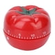 thumbnail image 1 of Temporizador mecánico de cuerda con forma de tomate para salón de belleza casero, temporizador de cuenta regresiva giratorio., 1 of 14