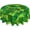Shamrock, variant on Tropical Tablecloth Round 60 Inches for Summer Green Hawaiian Palm Leaf Round Tablecloth Polyester Washable Circle Table Cover Table Cloth for Kitchen Dining Room Picnic Patio Wedding Party