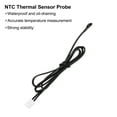 thumbnail image 4 of Uxcell 2 Pcs 50K NTC Thermal Sensor Probe, Epoxy Sensitive Temperature Sensor Probe 17.7 Inch Digital Thermometer Extension Cable Temp Sensor, 4 of 6