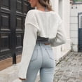 thumbnail image 4 of Women Sweater, Loose Women Top Soft For Costume Matching, 4 of 7
