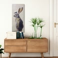 thumbnail image 2 of Stupell Industries Minimal Woodland Rabbit with Perched Birds Painting Canvas Wall Art by Karen Weber Fine Art, 2 of 6