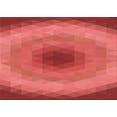 thumbnail image 1 of Ahgly Company Machine Washable Indoor Rectangle Transitional Red Area Rugs, 7' x 10', 1 of 7