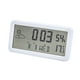 thumbnail image 1 of Moyic Reloj multifunción estilo Simple termómetro higrómetro Smart Home Meter negro blanco relojes para habitación accesorios de interior Electrodomésticos Blanco Moyic HA064513-02, 1 of 6