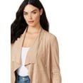 thumbnail image 6 of Sofia Jeans By Sofia Vergara Women's Faux Suede Moto Jacket, 6 of 7