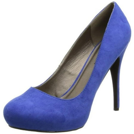 

Michael Antonio Womens Love Me 2 Microsuede Pumps Platform Heels