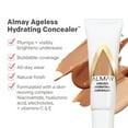 thumbnail image 4 of Almay Ageless Hydrating Liquid Concealer Makeup, Natural Finish, 020 Light Medium, 0.37 fl oz, 4 of 10