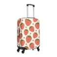 thumbnail image 3 of Fotbe Hand Drawn Strawberry Luggage Cover Protector,Suitcase Protector,Scratch and Dirt Resistant,Fits 18-32 Inch Luggage-Large, 3 of 9