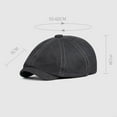 thumbnail image 3 of Wancir Men's Cotton Flat Ivy Gatsby Newsboy Driving Hat Adjustable Irish Cabbie Ivy Driving Hunting Cap, 3 of 3