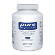 Pure Encapsulations Glucosamine Chondroitin with MSM - Supports Joint Health & Normal Cartilage Formation* - Maintains Enzyme Activity - Gluten-Free & Non-GMO - 360 Capsules