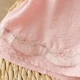 thumbnail image 3 of WCJM Blouses for Women Dressy Casual T Shirts for Women Linen Shirts for Women 3/4 Sleeve V Neck Blouses Buttons Plus Size Loose Fit T-Shirts Solid Color Summer Holiday Tops, 3 of 5