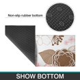 thumbnail image 7 of Kitchen Rugs and Mats Non Skid Washable Spring Flowers Floral Kitchen Mat and Rug Set,Floor Cushion Absorbent Rug,Rubber Backed Area Rugs for Kitchen Laundry, 7 of 7
