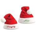 thumbnail image 5 of Kovot Nice & Naughty Embroidered Santa Hat Set - 2 Hats included (Felt), 5 of 5