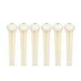 thumbnail image 1 of Plastic Acoustic Guitar Bridge Pin Bridge Saddle And Nut String Pin White, 1 of 7