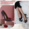 thumbnail image 5 of Decorative Shoe Clips, Removable Bow Clip Flower Rhinestone Charms for Women Dress High Heels Accessories, 5 of 5