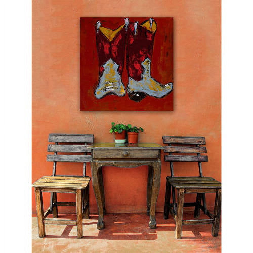Marmont Hill "Kickin It II" Painting Print on Wrapped Canvas