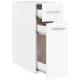 thumbnail image 6 of Apothecary Cabinet White 7.9x17.9x23.6 Engineered Wood, 6 of 9