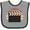 Heather and Black, variant on Inktastic Movie Film Clapboard Boys or Girls Baby Bib