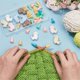 thumbnail image 2 of 10 Pcs Alpaca Shape Knitting Needle Stoppers, 2 of 5