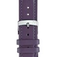 thumbnail image 3 of Morellato Musa Watch Strap - Dark Violet - 16mm - Chrome-plated Stainless Steel Buckle - PERFORMANCE Collection, 3 of 8