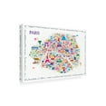 thumbnail image 2 of Rafael Esquer 'Iconic Cities Paris' Canvas Art, 2 of 3
