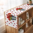 thumbnail image 6 of Table Runners 120 Inches Long Dress Scarves, Red Tulip Flowers Farmhouse Coffee/Dining/Kitchen Table Runner for Living Room, Spring Floral Vintage Drum Rustic 13x120 Inch, 6 of 9