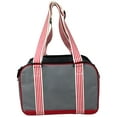 thumbnail image 4 of Pet Life ® 'Candy Cane' striped Fashion Designer Travel Pet Dog Carrier, 4 of 6