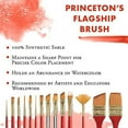 thumbnail image 2 of Princeton Brush Heritage Synthetic Sable Watercolor & Acrylic Brush, Stroke 1/2 in, 2 of 3