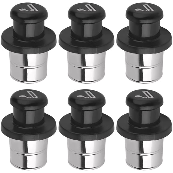 6 Pcs Fake Car Lighter Safe, 1.5 x 0.75 in / 3.8 x 1.9 cm Secret Stash Containers, Hidden Compartment with Metal Inner, Portable Diversion Safe for Car Interior