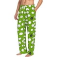 thumbnail image 2 of Xecao Funny Sheep Doing Yoga Men's Straight Lounge Pajama Pants: The Ultimate in Comfortable Sleepwear, 2 of 9
