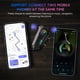 thumbnail image 4 of Auriculares inalámbricos para casco de motocicleta HiFi BT 5,3, auriculares de moto con llamada para casco integral, 4 of 7