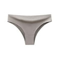 thumbnail image 3 of Besolor Women's Silk Seamless Underwear Low Waist Stretch No Show Panties Ladies Breathable Plus Size Briefs, 3 of 3