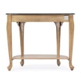thumbnail image 5 of Butler Specialty Kimball 36" Demilune Wood Console Table In Antique Beige, 5 of 7