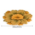 thumbnail image 3 of Dainzusyful Home Decor Rug Heat Transfer 3D Shaped Flower Floor Mat Sofa Bedroom Living Room CarpetArea Rug, 3 of 6