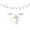 A, variant on 6.8Ft Cute Halloween Ghost with Wooden Beads Garlands, Hanging Ghost Garland for Vintage Halloween Party Wall Home Indoor Outdoor Spring Decor Supplies,B