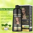 thumbnail image 4 of Herbishh Gold Blonde Hair Color Shampoo for Grey Hair – Ammonia-Free – 500ml, 4 of 6