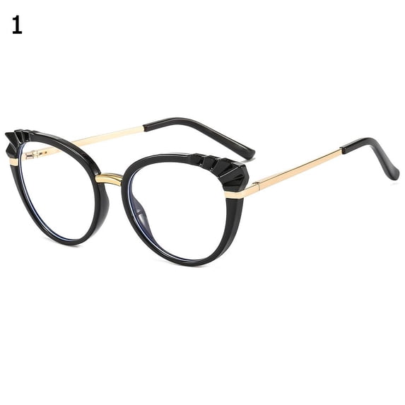 Fashion Leopard Unisex Big Frame Eyeglasses Women Computer Goggles Anti-UV Blue Rays Glasses Eyewear 1