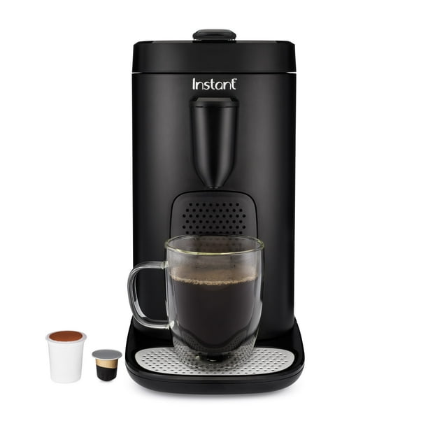Instant Pot Multi-Pod Single Brew Coffee and Espresso Fits Nespresso Capsules and K-Cup Pods with Reusable Pod for Ground Coffee, 2 12 oz. Brew Sizes, 68 oz Water -